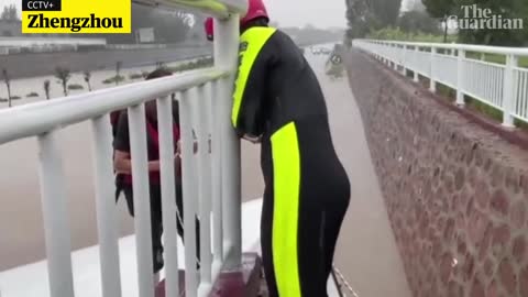 Deadly rains hit central China as subways flood and tens of millions impacted