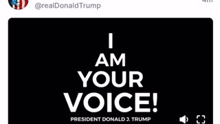 I AM YOUR VOICE- President Donald J Trump