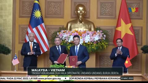 MALAYSIA - VIETNAM | Tingkat Kerjasama Dua Hala Diplomatik, Undang-Undang, Buruh, Berita