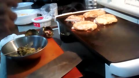 Chicken quesadillas