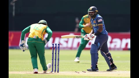 T20 World Cup A new world record was created in the match between Sri Lanka and South Africa