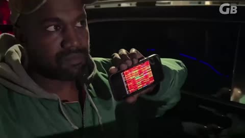 Kanye pointing out who's in charge of all these companies