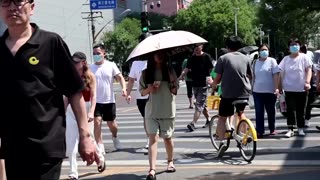 Beijing's temperature soars past 105°F