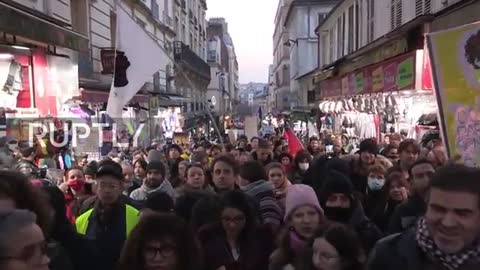 Manifestações na França