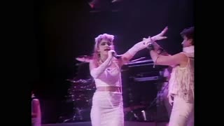 Madonna The Virgin Tour Live in Detroit 1985 Material Girl remastered 4k