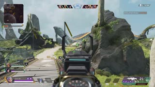 Apex Legends- Gibby downed himself.