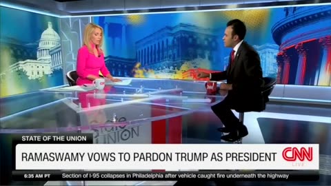 Vivek Ramaswamy On Why He Would Pardon Trump If Elected