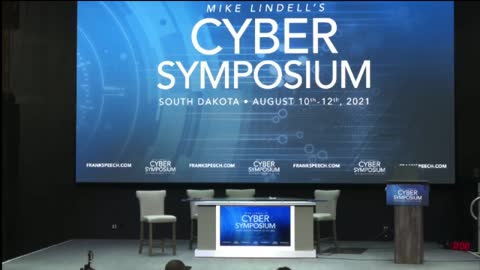 Dave Clements with some final thoughts before he left the Cyber Symposium.
