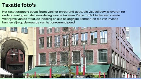 Wat staat er in het woningtaxatierapport in Den Haag?