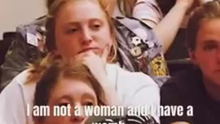 TEACHER: WOMEN HAVE WOMBS MEN DON'T - STUDENTS FLIP OUT. GET YOUR KIDS OUT OF PUBLIC SCHOOL