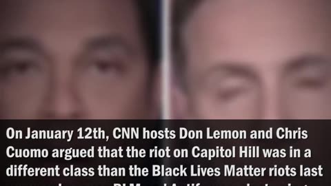 Chris Cuomo and Don Lemon Claim BLM Riots Are More Justified Than Capitol Hill Riot