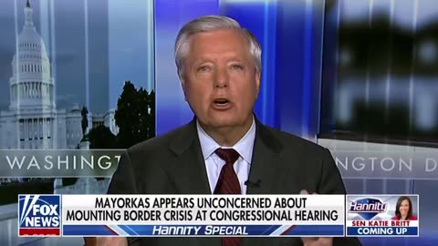 Lindsey Graham: No Money for ANY Foreign Country Until the Border Is Secure