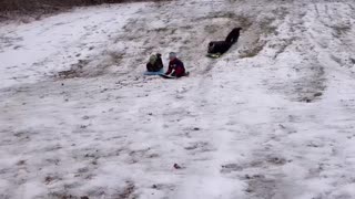 Sledding in Ivy Ridge - Rose Rouge - St Germain