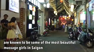 The Truth of Little Tokyo, Massage Street in Saigon(Hochiminh City), Vietnam