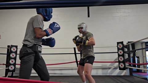 Nick Curley Sparring at Tampa City Boxing, 1/30/2024