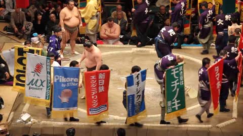 Sumo Wrestling 9th Jan 2011, Tokyo Japan|| Nihon Sumo Kyokai||