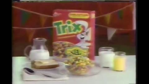 Trix Cereal Commercial (1991)