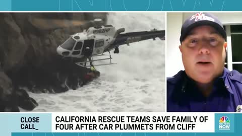 ‘We did not expect’ to find survivors after Tesla drove off California cliff, rescuer says