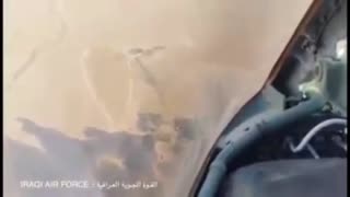🇮🇶 Iraqi Air Force | SU-25 Attacks Daesh Positions in Al-Anbar Deserts | 2016 | RCF
