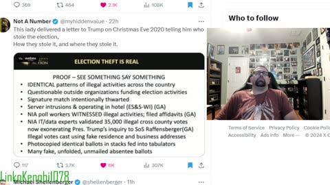 Further evidence that 2020 election was rigged