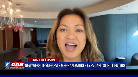 New website suggests Meghan Markle eyes Capitol Hill future