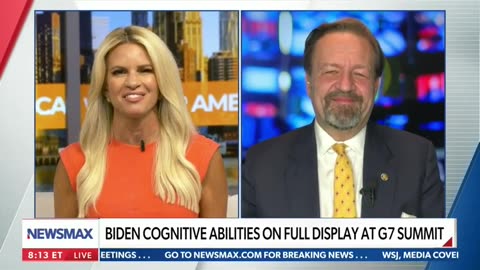 Senile Biden on FULL DISPLAY for the World to See! Sebastian Gorka on NEWSMAX