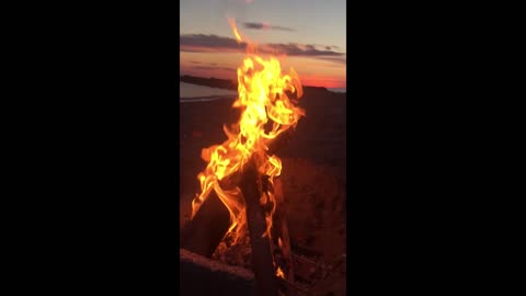 Campfire Crackling Fire Sounds Relaxing Burning Deep Wood #shorts