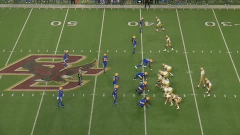 2020 - Boston College Offense vs Pitt Defense