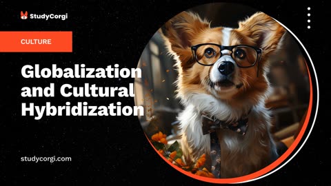Globalization and Cultural Hybridization - Research Paper Example
