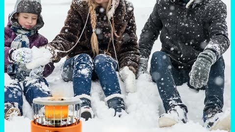 The APG Portable Stove and Heater that Keeps You Warm and Well-Fed Outdoors