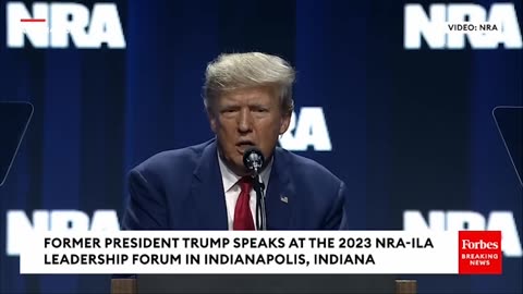 Trump Slams Anti-Gun Politicians In Fiery NRA Remarks