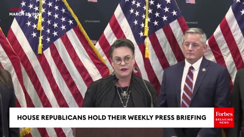 JUST IN- House Republicans Hold Press Briefing After Nashville School Shooting