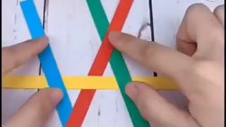 Shorts Video about Paper Ball craft with color papers