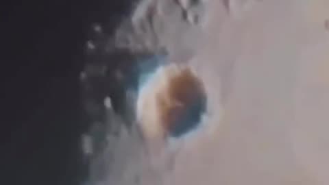 An Amateur Astronomer Manages To Recapture A Flashing Light Inside A Crater On The Moon