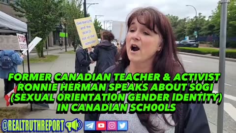 FORMER CANADIAN TEACHER SPEAKS ABOUT SOGI (SEXUAL ORIENTATION GENDER IDENTITY) PROPAGANDA