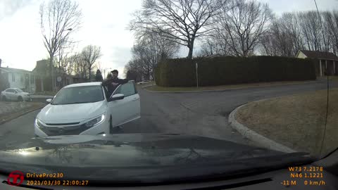 Road Rage Incident Turns Into Headbutt