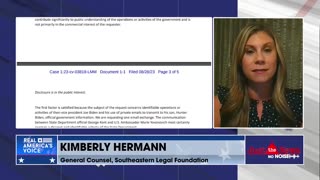 Kimberly Hermann: Federal government will do anything to keep Americans from seeing Biden’s records
