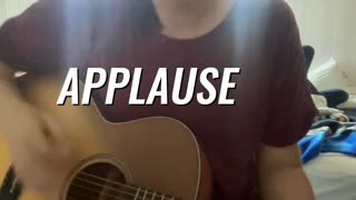 LADY GAGA "APPLAUSE" GUITAR INSTRUMENTAL COVER