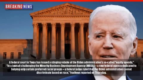 Federal Judge Drops the Gavel on Biden – Delivers Major Blow to His Agenda