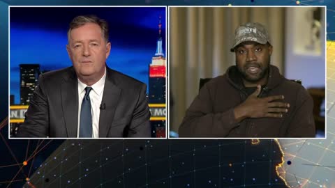 Kanye West Calls Piers Morgan A Karen To His Face On Live TV