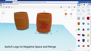 Adding an image to a 3D model using TinkerCad