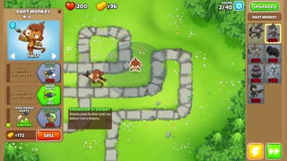 BTD 6 Monkey Meadow Easy Primary Only
