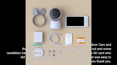 Read Feedback: Baby Monitor, 5 Inch Display Fully Remote Pan/Tilt Baby Monitor with Camera and...