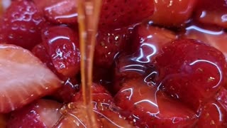 Strawberries from the garden can be a quick dessert