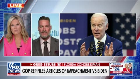 Rep. Greg Steube on impeaching Joe Biden: "You have real evidence of crimes