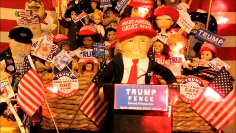 Adorable Deplorable Dolls for Trump 2016