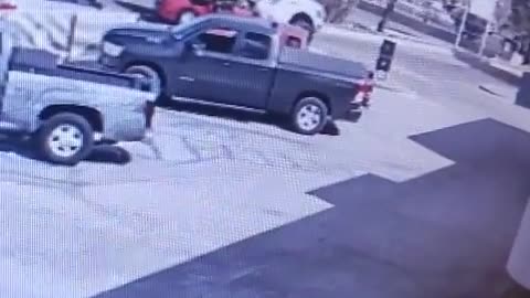 My friend was in a wreck. Red car is his. White truck is saying he had the right away. Opinions?