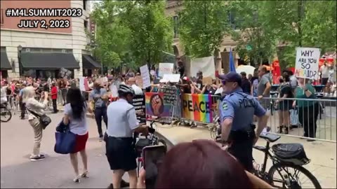 M4L Summit 2023 - Philly Protests (FB HC Feed - 7/2/23)