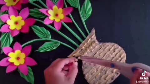 DIY PAPER CRAFT FLOWERS