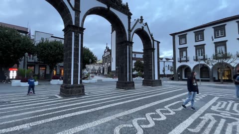 LIVE: Ponta Delgada Saturday Afternoon Walk - Azores Portugal - 14.10.2023 #IRL